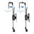 Cubicle Monitor Hanger Attachment Height Adjustable Universal Wall Mount