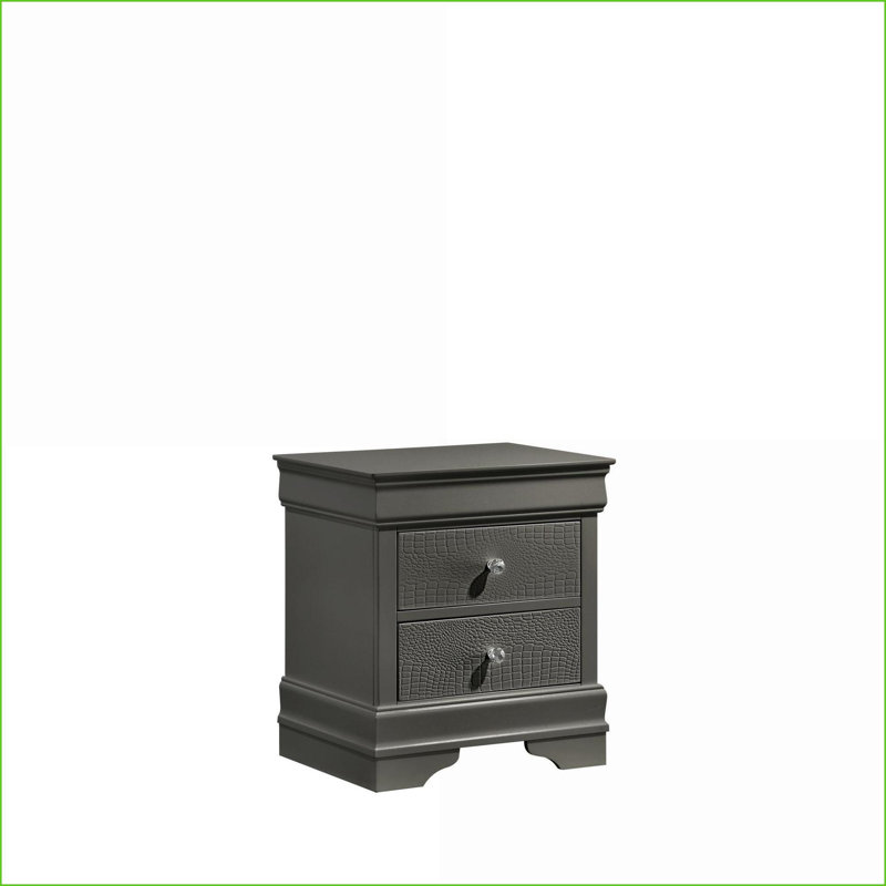 Table de chevet 2 tiroirs Blaze