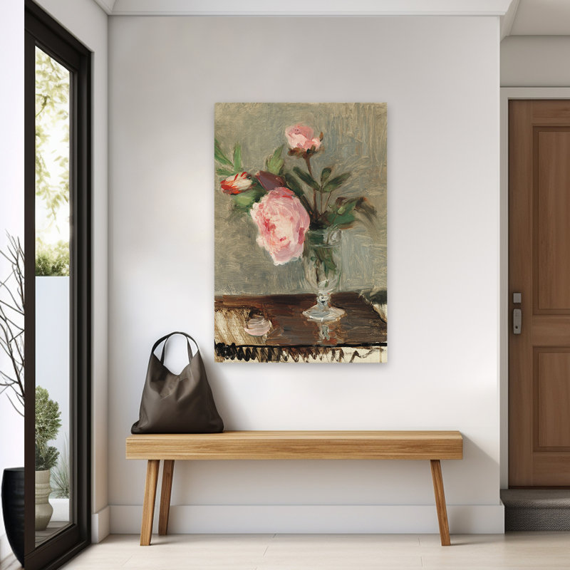 Pivoines traditionnelles et campagnardes, H 60 po x l 40 po