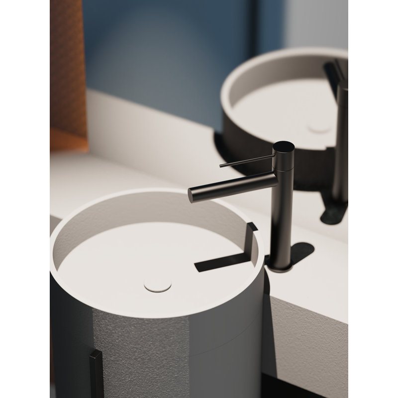 Robinet pour salle de bain à poignée simple