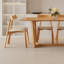 Ensemble de table à manger et de chaises en bois massif Simple Art-107267874