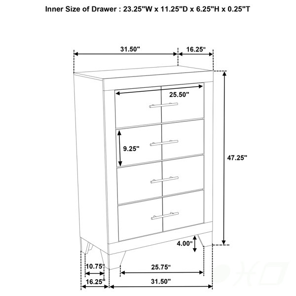 Dimensions du produit