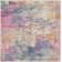 Abbate Abstract Pink/Blue/Orange/Ivory Area Rug