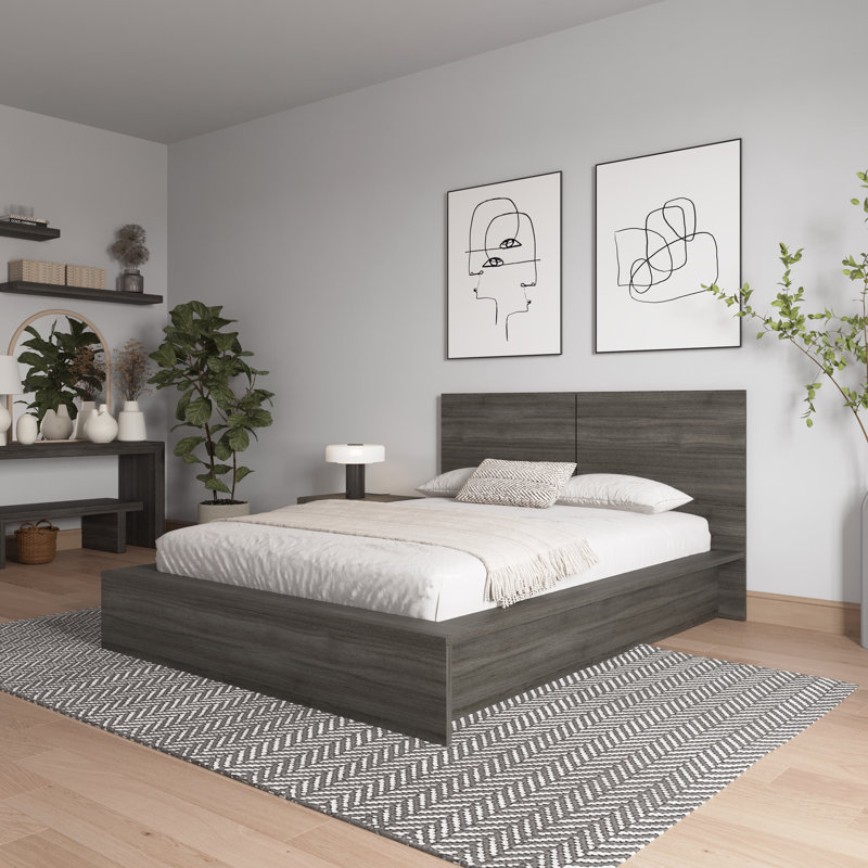Bonadie Headboard, Queen, Gray