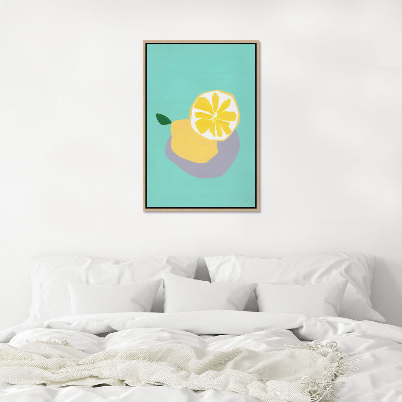 Pastel Fruits II Painting by Janice Sadler, Canvas, 46.75" H x 31.75" W