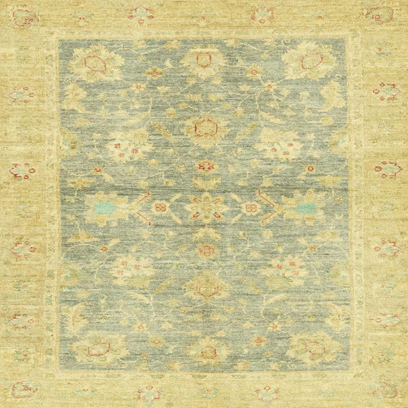 Abstract Indoor Rug, Square 7'