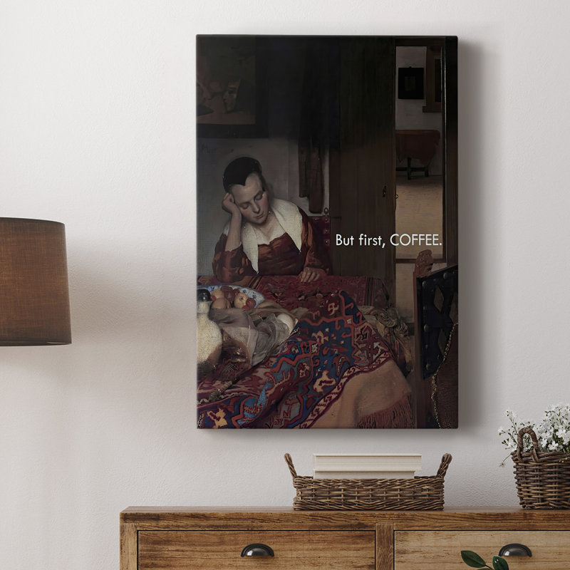 Masterful Snark - Café d'abord - galerie Cavas sur mesure, H 60 po x l 40 po