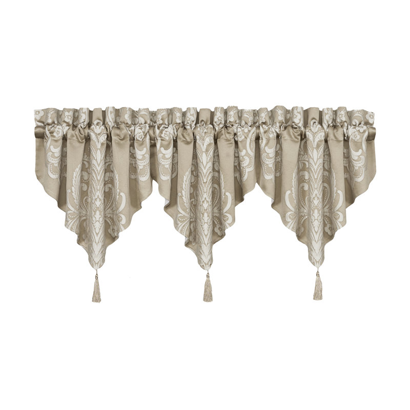 Potenza Window Ascot Valance, Sand