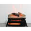 Foyer électrique infrarouge 23 po, insert à bûches 3D, 1 500 W de chaleur, 5 000 / h, luminosité de flamme réglable, 11 choix de température, télécommande / ul, foyer intérieur de 23 pouces, flamme, options, garage