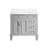 35'' H X 36'' W Solid Wood Bath Vanity with Stain-resistant Carrera Quartz Top and Single Sink-2135763409