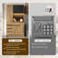 185CM Remote-Controlled LED Sideboard with Power Station & Wine Rack