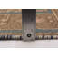 Tapis unique en laine de 1990 à motif rectangulaire 3 pi 9 po x 5 pi 5 po Agnesse