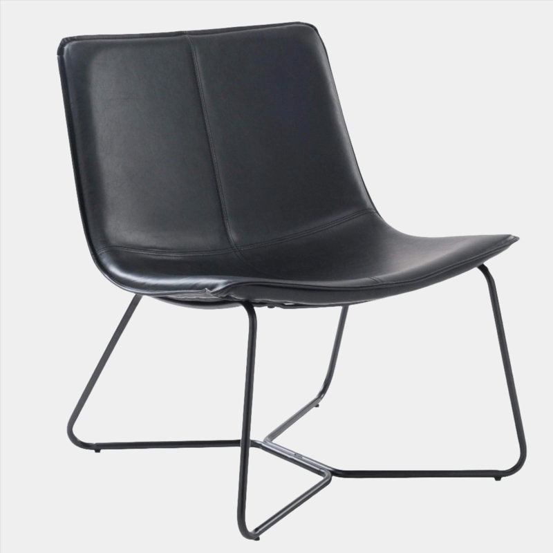 Fauteuil incliné, Noir