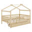 Lit en bois avec deux tiroirs-1115442675