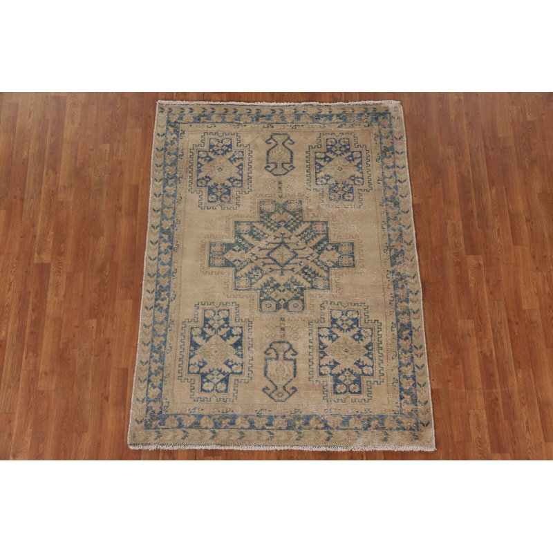 Geometric Traditional Area Rug 5x6