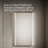 Maxstow Surface Mount Frameless Medicine Cabinet with LED Lighting-62722673-62722675