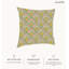 Housse et insert de coussin décoratif en polyester