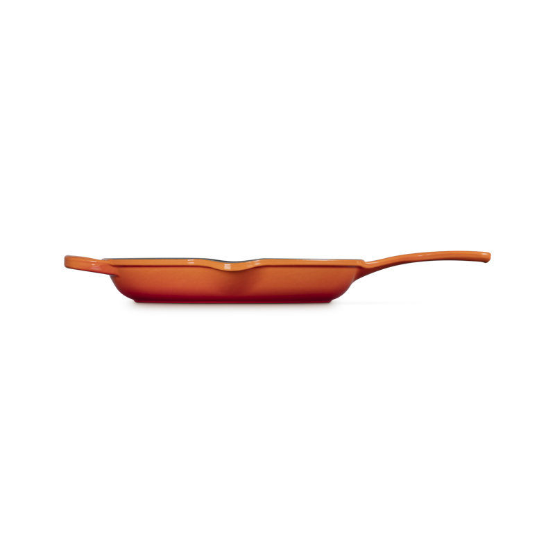 Le Creuset Enameled Cast Iron Skillet, Flame