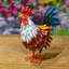Ensemble de 6 figurines de coq en métal The Foghorn Flock