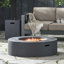 Fen Concrete Propane Smokeless Fire Pit Table-20237656