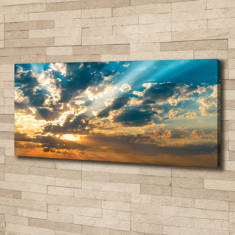 Sunset Sky - Wrapped Canvas Print