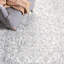Tapis gris / ivoire en laine touffeté à la main Conant-2011031567