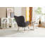 Chaise berçante en tissu Teddy-207878352