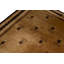 Hand-Knotted High-Quality Beige and Black Area Rug