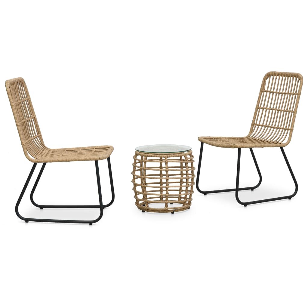 2-Sitzer Lounge-Set Susie aus Polyrattan