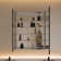 Senza Surface/Recessed Mount Rectangular Frameless Bathroom Medicine Cabinet
