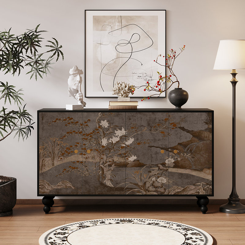 Buffet haut de gamme rétro et minimaliste