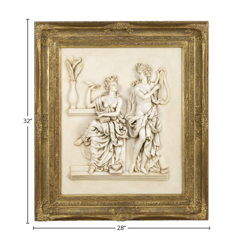 Impression encadrée en relief