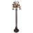 63" High Stained Glass Pond Lily 12 Light Floor Lamp-53278629