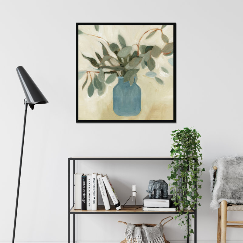 Arrangement II by Emma Scarvey - Painting, Black Framed Paper Print, 80cm H x 80cm W