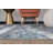 Willington Abstract Gray/Blue Rug-1550605205