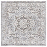 Oriental Area Rug in Grey / Blue