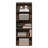 Furinno Basic 5-Tier Open Shelf Bookcase, Bookshelf, Storage Organizer, 7 x 17 x 44, Amber Pine-116834288