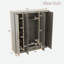 Armoire 4 portes avec 1 tiroir