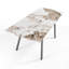 Dantay Extendable Metal Base Dining Table-1205098076