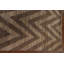 Tapis oriental à chevrons Gabbeh Kashkoli fait à la main 6 x 8