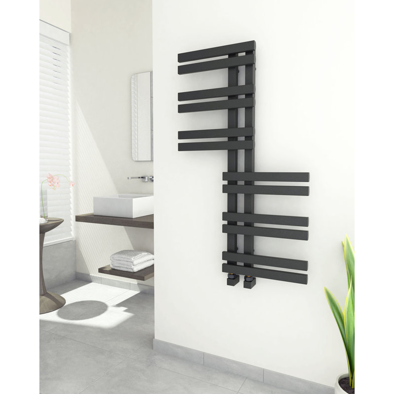Hemington Designer Towel Rail Heated Towel Rails, Anthracite