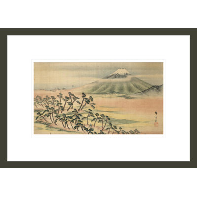 Fūkeiga by Andō Hiroshige -Framed Giclee Print