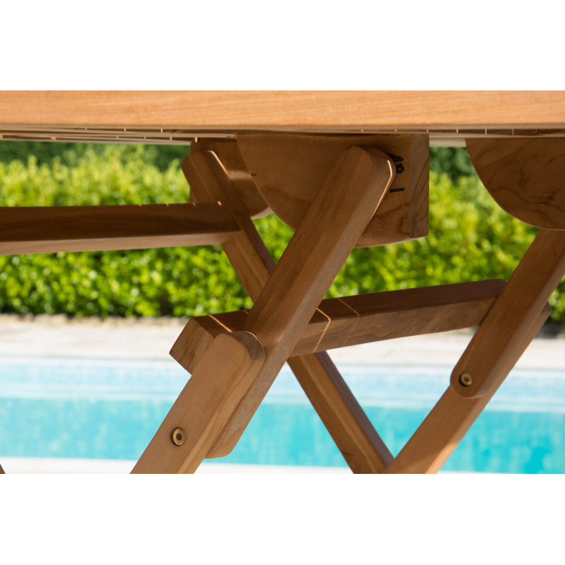 Costin Folding Teak Dining Table
