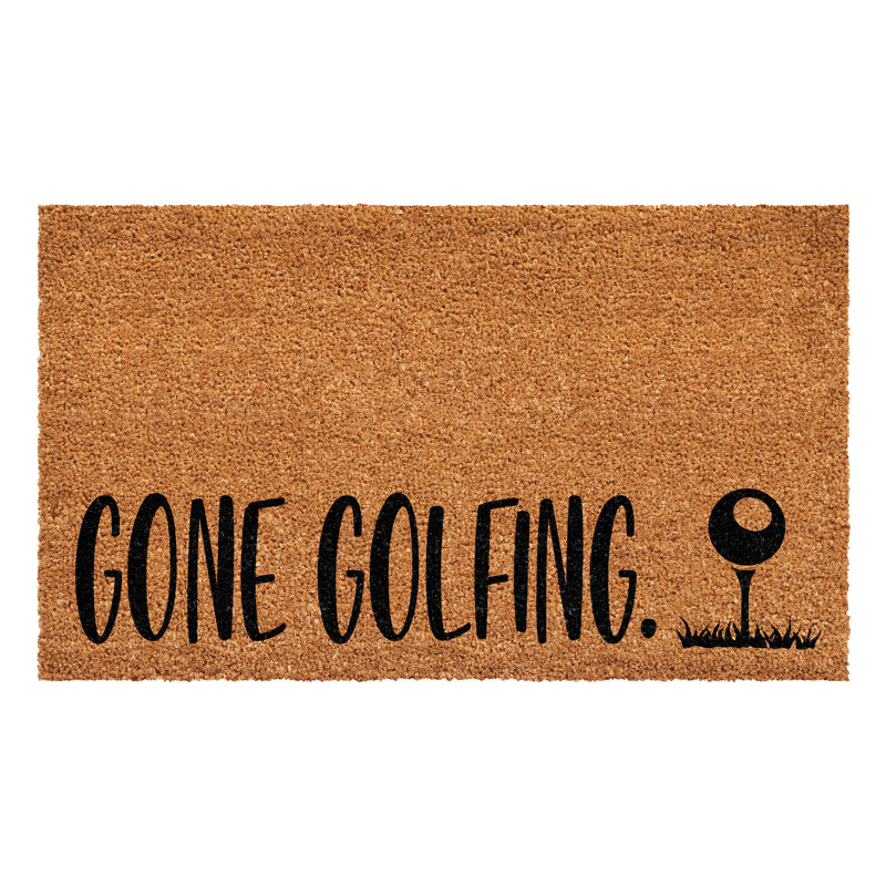Tapis de porte antidérapant Ederick, L 36 po x L 72 po