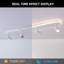 White LED Adjustable Fixed Track Head-128614658