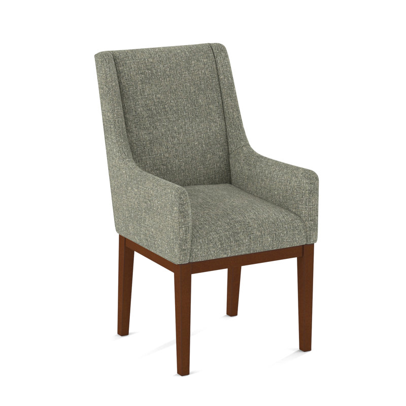 Upholstered Arm Chair, 61492-88, English Saddle