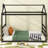 Queen House Shape Platform Bed-1945826181