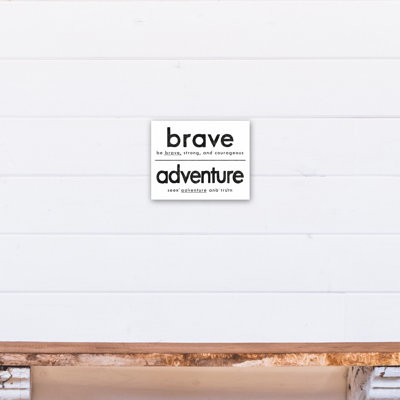 « be seek », art sur toile adventure Madewell