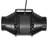Inline Duct Fan 180 CFM, 4 in