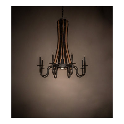 Barrel Stave 9 - Light Chandelier